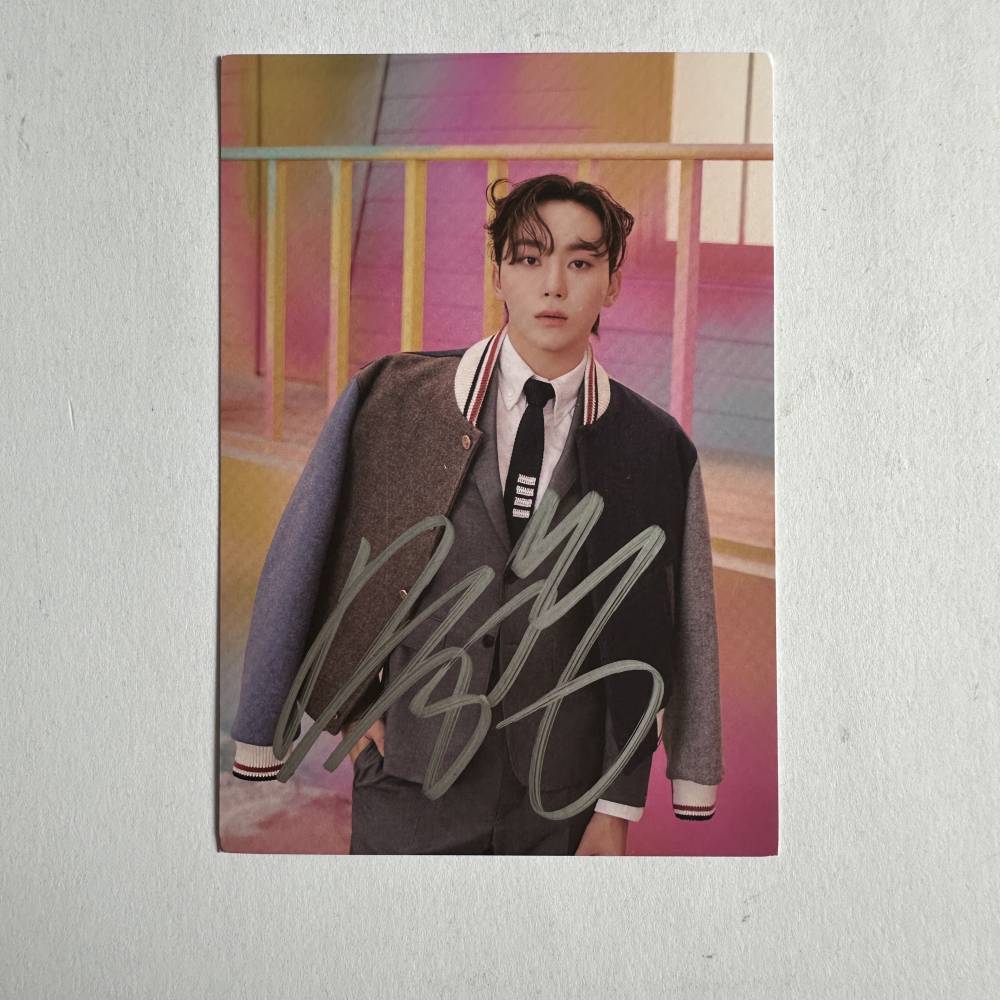 SEVENTEEN SEUNGKWAN SIGNED BEST ALBUM '17 IS RIGHT HERE' EXCLUSIVE